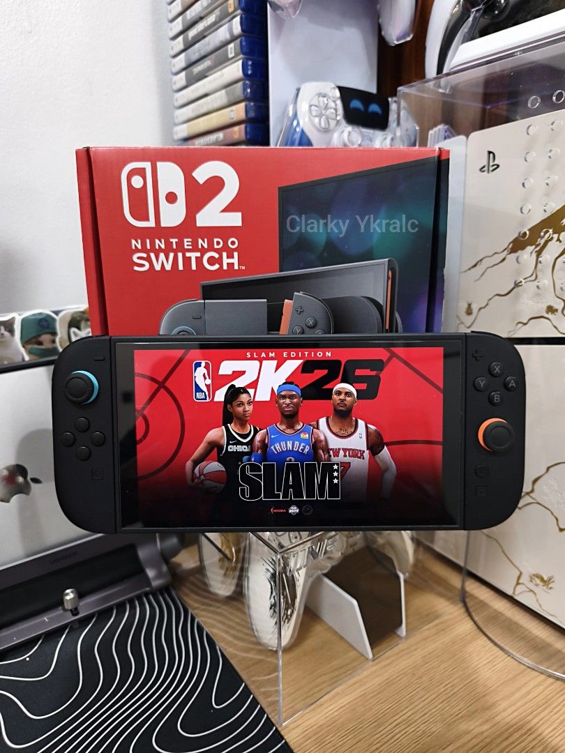 Nintendo Switch 2 with Games (Category: Nintendo) located in Manila. Submitted by nswitchgear (Listing ID 1459958485, Image 3). Description: 🎮 𝐅𝐎𝐑 𝐒𝐀𝐋𝐄: 𝐍𝐢𝐧𝐭𝐞𝐧𝐝𝐨 𝐒𝐰𝐢𝐭𝐜𝐡 2 𝐌𝐨𝐝𝐞𝐥 with Free Games 🛒💰₱28,999 ✨ Preloved in Best condition 🎮Comes with 8 Accounts with Multiple Shared Games list can be installed no need to buy expensive games for mean time :) 📦 Complete Set: • Nintendo Switch 2console • Dock • Joy-Con (L & R)