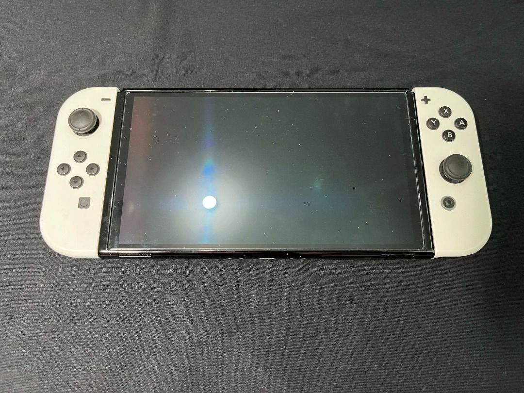 Nintendo Switch OLED (Complete Box Set) + Mario Kart 8 & It Takes Two + FREEBIES (Category: Nintendo) located in Caloocan City. Submitted by vastbear.6aa9e0 (Listing ID 1460008590, Image 2). Description: Price: ₱12,500 for EVERYTHING (NEGOTIABLE if fast pickup) Condition: Very Good & Fully Functional Battery: Great Condition, charges to 100% ~~~~~~~~~ Inclusions: • Nintendo Switch OLED Unit (Screen protected since Day 1) • Original Box & Manuals 