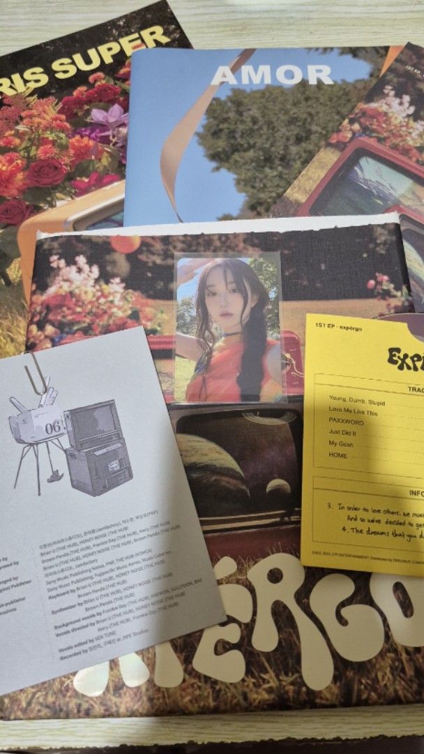NMIXX AD MARE / EXPERGO ALBUM (Category: K-Wave Merchandise) located in Taguig. Submitted by hwangjinnie (Listing ID 1460089346, Image 3). Description: wts lfb ph nmixx ad mare 450 jinni kyujin set 500 lily jinni holo set 230 EXPERGO mop: gcash, bpi mod sdd, jnt direct lily haewon sullyoon bae jiwoo kyujin jini pc photocard.