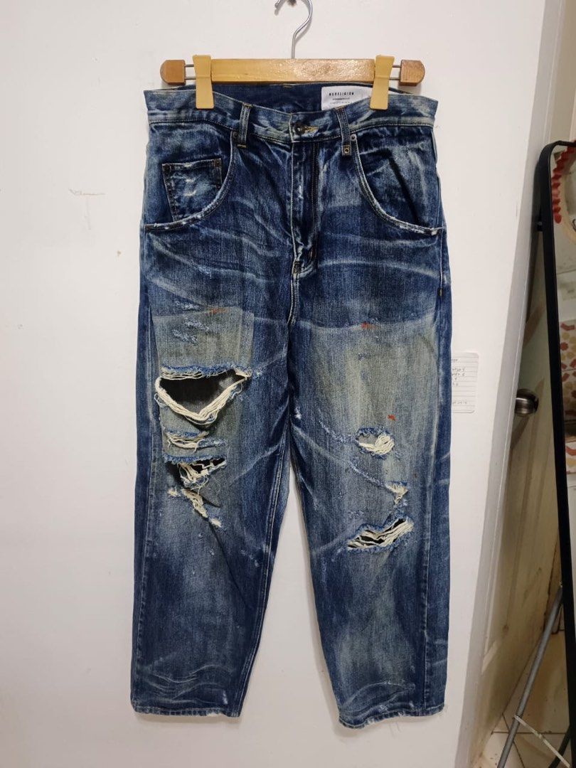 NORELIGION (Category: Jeans) located in Dasmarinas. Submitted by jessputrages (Listing ID 1460095430, Image 1). Description: For sale Noreligion Excellent condition No issue 600 plus shipping fee Pm for more details.