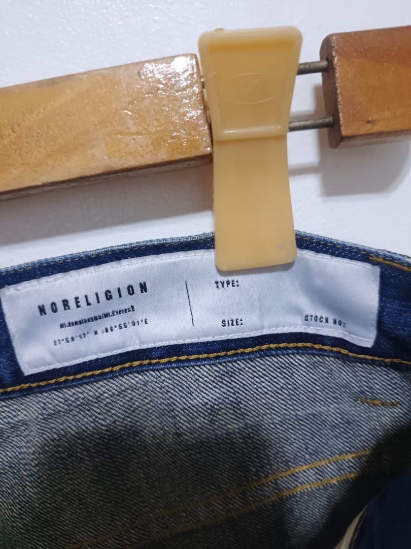 NORELIGION (Category: Jeans) located in Dasmarinas. Submitted by jessputrages (Listing ID 1460095430, Image 3). Description: For sale Noreligion Excellent condition No issue 600 plus shipping fee Pm for more details.