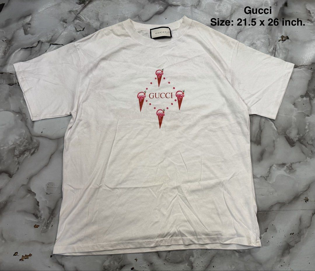 OFF Gucci Tshirt (Category: Tshirts & Polo Shirts ) located in Manila. Submitted by pinkyswearshop2.0 (Listing ID 1459952267, Image 1). Description: .