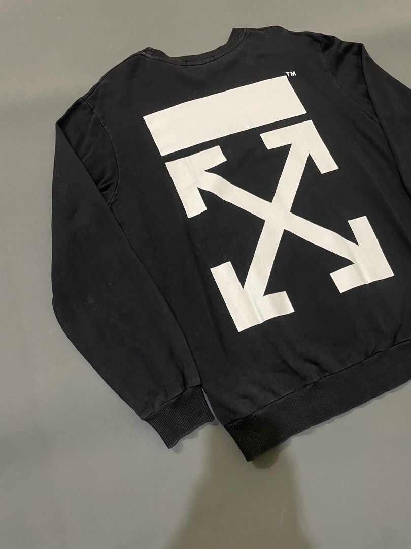 OFF WHITE SWEATER (Category: Coats, Jackets and Outerwear) located in Quezon City. Submitted by toro.thrift (Listing ID 1460007970, Image 2). Description: .
