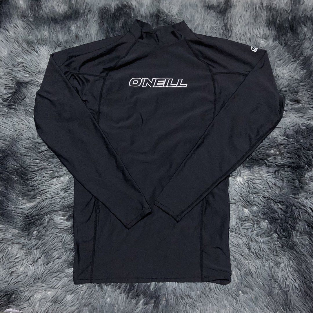 O’neill Men’s Basic Skins UPF 50+ Longsleeve Rush Guard (Category: Activewear) located in Compostela. Submitted by anyastark (Listing ID 1460046398, Image 2). Description: EXCELLENT CONDITION NEED WASH SIZE XL GOOD FOR SURFING OR ANY SWIMMING ACTIVITIES ARMPIT TO ARMPIT 22 WIDTH BODY 18 LENGTH 29.
