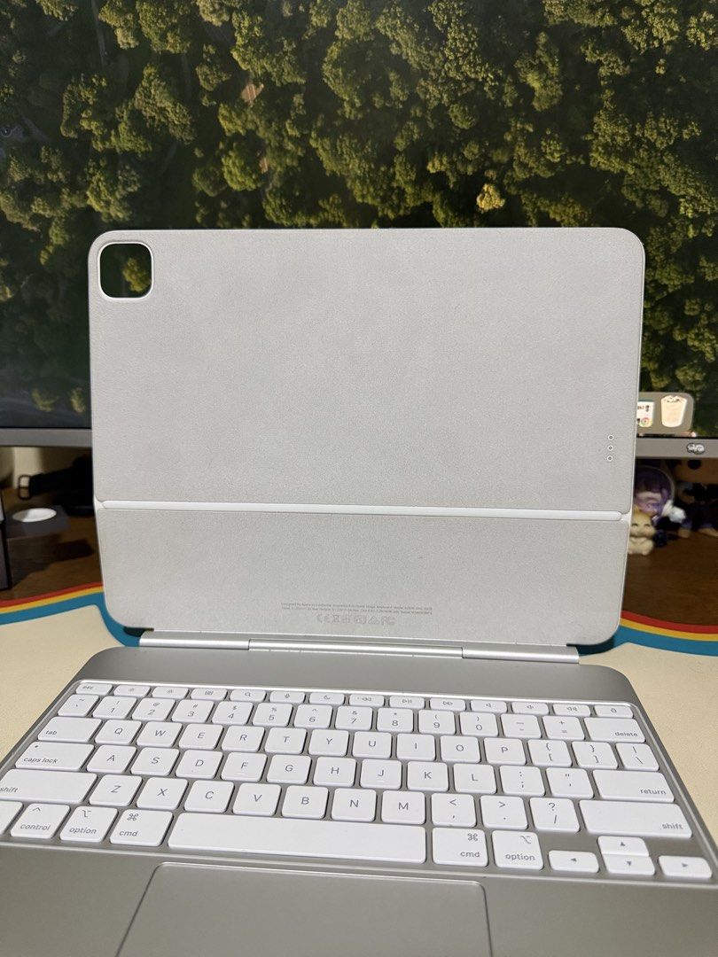 Original Apple Magic Keyboard for iPad Pro M4 / M5 (13 INCH) (Category: Computer Keyboard) located in Manila. Submitted by razelysonn (Listing ID 1460087638, Image 2). Description: Fixed price non negotiable :) Original Magic keyboard for iPad Pro M4 13 inch iPad Pro M5 13 inch Leather skin installed to protect the body worth 3k Location: Binondo mnl .