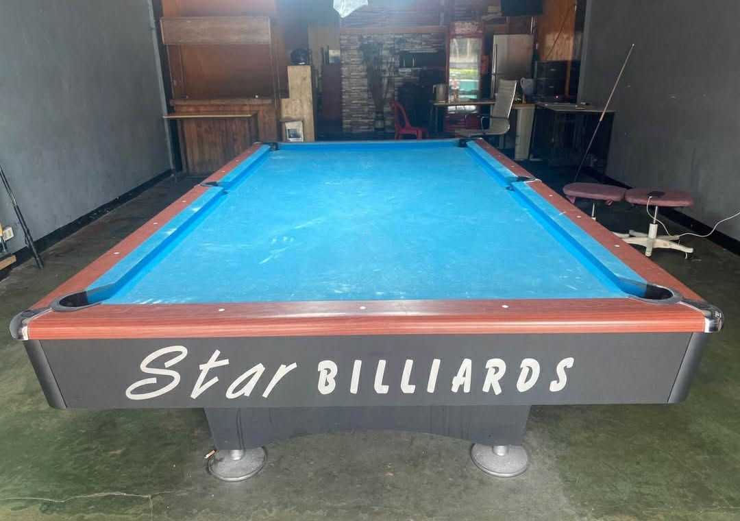 Original Maxima 7 (Category: Table Linen & Textiles) located in Manila. Submitted by baldongregorio (Listing ID 1460093203, Image 2). Description: 🎱 MAXIMA 7 BILLIARD TABLE FOR SALE 🎱 Selling my Maxima 7 Billiard Table — perfect for home use, game rooms, or small businesses! Take all including tako and LED lights ✅ 7ft billiard table ✅ Sturdy and durable build ✅ Great for beginners and regular players ✅ Complete setup ✅ Ready to use 💰 Price: ₱