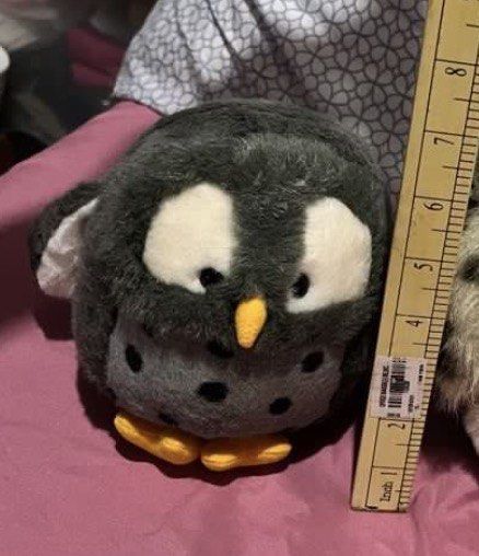 Owl grey #2 (Category: Designer & Blind Box Toys) located in Paranaque City. Submitted by bonsaiart (Listing ID 1460092284, Image 2). Description: Pre owned Good condition 250(fixed) +sf Available: 3pcs via GCASH or paymaya No to meetup No to cop / cod Shipping via j&t only No breaking of set or bundle.