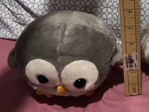 Owl grey #7 (SALE) (Category: Plushies & Soft Toys) located in Paranaque City. Submitted by bonsaiart (Listing ID 1460092953, Image 2). Description: Pre owned Good condition 150(fixed) +sf via GCASH or paymaya No to meetup No to cop / cod Shipping via j&t only No breaking of set or bundle.
