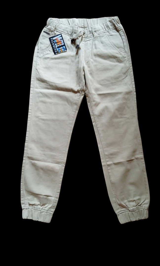 Palomino Gartered Pants (Category: Babies & Kids Fashion) located in Quezon City. Submitted by jojoleen28 (Listing ID 1459992381, Image 2). Description: New with tag. Can also fit adult petite sizes. Garterized waist and ankles. Adjustable tie waist. 2 front and 2 back pockets. Has slight stains, may be removable, as seen in last 2 photos. Measurements: Waist 24-32" Hips 36" Waist to crotch 9" Length 34" #Christmas2026.