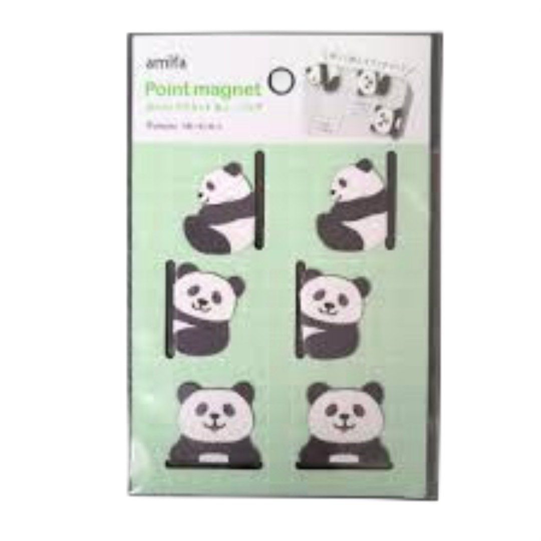 Panda Point Magnets – Cute 6-Piece Set (Category: Craft Supplies & Tools) located in Manila. Submitted by wondermoma.ph (Listing ID 1459912055, Image 2). Description: Keep your notes and reminders securely in place with these adorable panda-themed magnets. Featuring six cute panda poses in a simple, playful design, they’re a fun and practical addition to your home, office, or study space. ✨ Features: * 🐼 Cute panda designs * 📌 Strong & convenie
