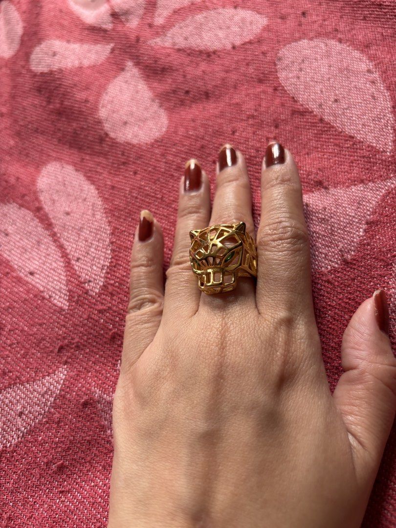 Panter stainless ring (Category: Rings) located in San Juan City. Submitted by ywkly (Listing ID 1459966282, Image 1). Description: Stainless i only used once.