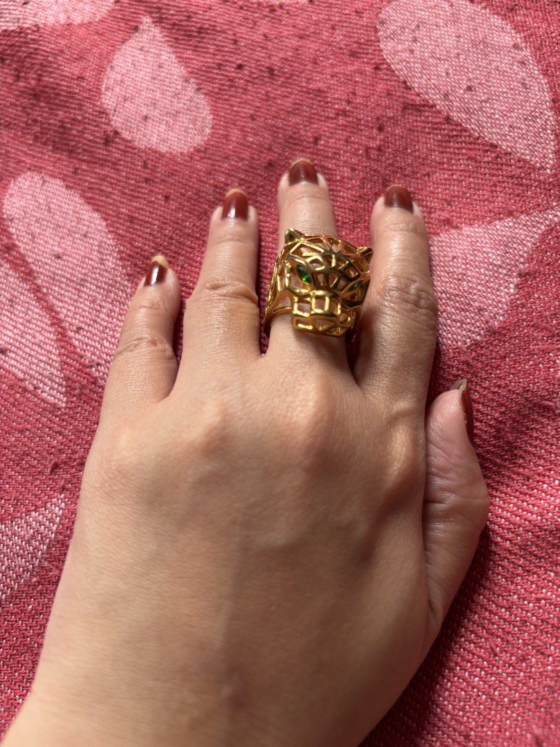 Panter stainless ring (Category: Rings) located in San Juan City. Submitted by ywkly (Listing ID 1459966282, Image 3). Description: Stainless i only used once.