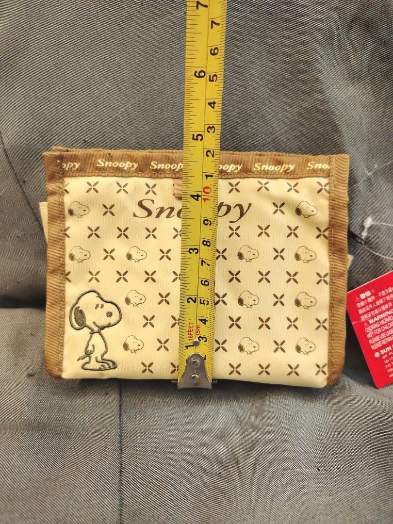 Peanuts Snoopy Beige Brown Pouch (Category: Purses & Pouches) located in San Fernando. Submitted by jpmarketplace2023 (Listing ID 1460035717, Image 3). Description: 💚 All items are authentic from Japan. 💛 MOP: GCash (❌️ GCash Protect) 🩵 MOD: LBC only (❌️ S. Checkout, COD, COP) 💙 Meet-up: Vista Mall, San Fernando, Pampanga 💜 All items are on-hand. 🧡 First to pay gets the item first. ❤️ Breakable items are packed with care and caution. Seller