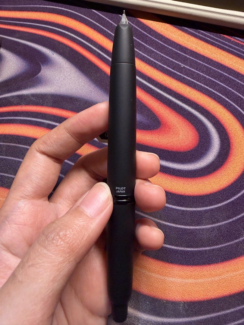 Pilot Vanishing Point / Capless - Matte Black <F> (Category: Stationery & School Supplies) located in Tarlac. Submitted by dylansum (Listing ID 1459928261, Image 3). Description: Pilot Vanishing Point / Capless with a 18k gold Find-sized Nib. -very smooth writer, doesn’t skip and resistant from drying up. -like new condition, no scratches, dings, peeling, etc. -Pilot Con-40 converter included, with box and papers. RFS: destashing, too many Pilot 