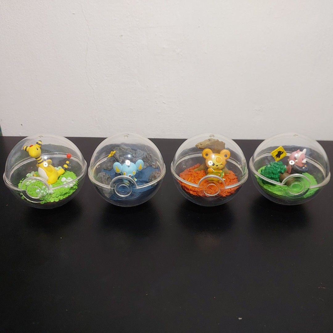 Pokemon Figure: Re-Ment (Category: Figurines & Statues) located in Daraga. Submitted by _poke_shop_ (Listing ID 1459956098, Image 1). Description: CROSS-POSTED • Brand: Re-Ment Terrarium • Condition: LOOSE PRICE • 300 Each LOCATION • Daraga, Albay RESERVATION • Atleast 50% Down-Payment (Non-Refundable and Transferable) SHIPPING • Mode of Payment: Gcash • Mode of Delivery: J&T/LBC (No COD, if COP Shipping Fee Only) • Meet-ups (LCC Daraga).