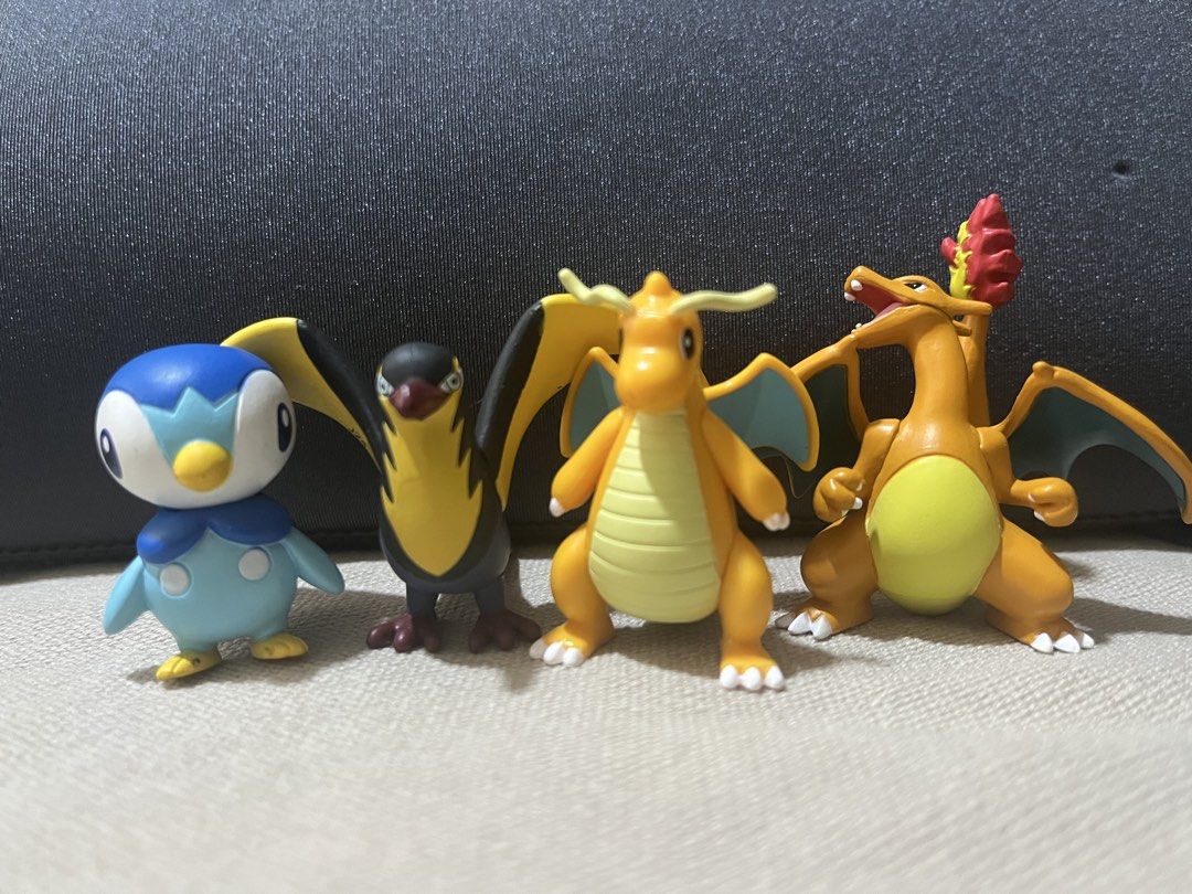 Pokemon tomy- takara/moncolle (Category: Figurines & Statues) located in Makati City. Submitted by allanils (Listing ID 1457295139, Image 2). Description: 39 pokemons - mixed takara and moncolle If all 39 items - 4200 If individual price -180 each If at least 5 items - 160 each If at least 10 items - 150 each If at least 20 items - 130 each Rfs- decluttering Items were displayed in box but later on kept in a box MOP - gcash Lalamove or pick up - 
