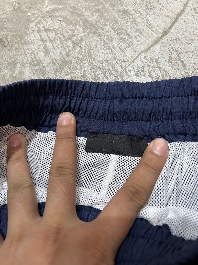 Prada Blue Nylon Shorts (Category: Luxury Apparel) located in Manila. Submitted by thriftpoint99 (Listing ID 1459937194, Image 3). Description: 27-36x20x14 Issue deform lock Excellent condition.