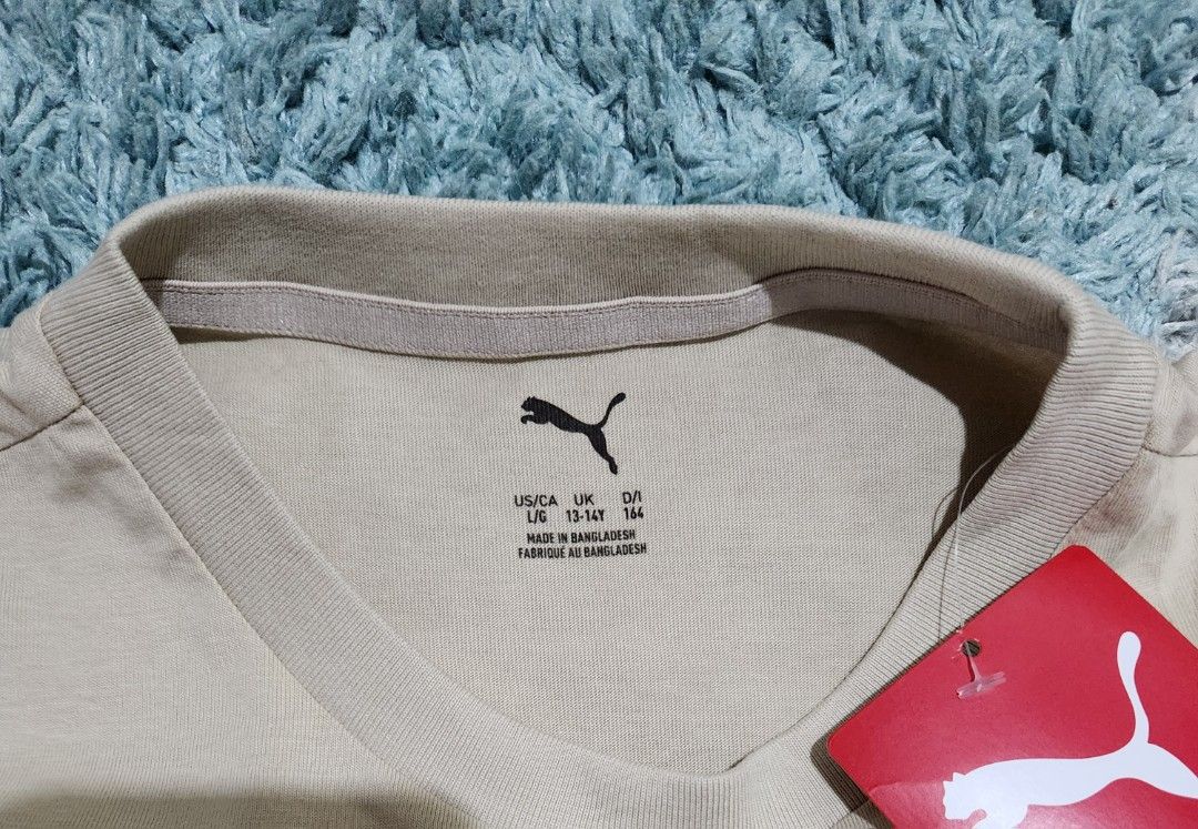 Puma Shirt for kids #2 (Category: Babies & Kids Fashion) located in Baliuag. Submitted by fastforest.d91f92 (Listing ID 1460042574, Image 2). Description: PUMA shirts for kids part 2 Original factory pullout kaya kapareho nya ang mga nasa mall 😉 Pwede sa teens and adult women basta kasya sa measurement ng bust size posted. Price is negotiable, pwedeng tumawad lalo na kung kukuha ng marami 😉❤️ Payment via gcash or bpi deposit, payment first befo