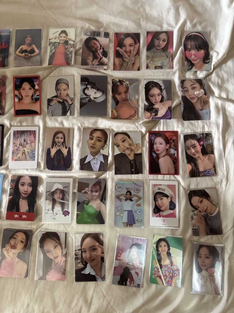 Quitting Sale (Category: K-Wave Merchandise) located in Manila. Submitted by jeem200303 (Listing ID 1460070140, Image 1). Description: TWICE Photocard Collection) Huge Nayeon Set + POBs & Rares (TAKE ALL) Selling my entire official TWICE photocard collection! EVERYTHING MUST GO. Kept sleeved and stored safely in a binder (near-mint to mint condition) ‼️ Priority goes to full-set buyers. ‼️Super Negotiable . ‼️Can do Meetups around Manila.