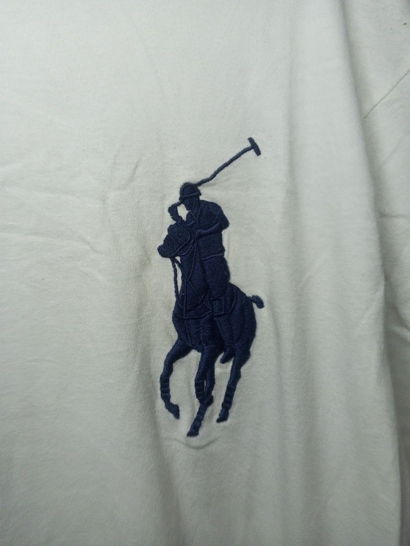 Ralph Lauren Big Pony (Category: Tshirts & Polo Shirts ) located in Taguig. Submitted by bimbyanche19839 (Listing ID 1459945151, Image 2). Description: Ralph Lauren Big Pony Size: Large to Xlarge Width: 23 Length: 29 Color Rate: 9.5 Complete Tags Issue: Washable Stain 🏷️300php Plus Shipping 📍Taguig Loc.