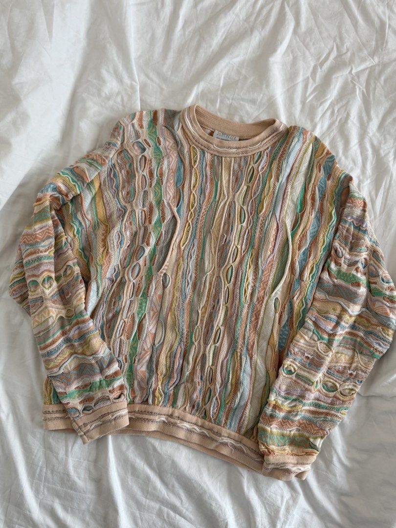 RARE! Coogi 90's vintage sweater (Category: Longsleeves) located in Mandaluyong City. Submitted by outofstoragewtf (Listing ID 1459996603, Image 1). Description: - bought from australia - size S - rare coogi sweater .