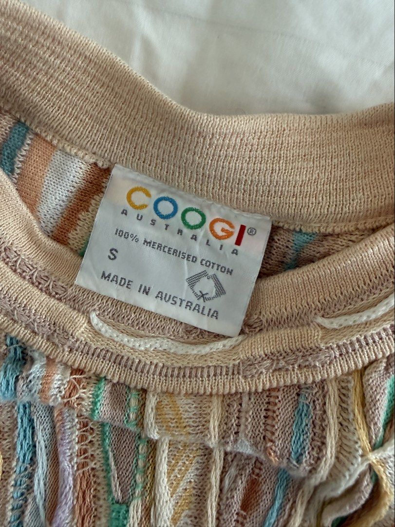 RARE! Coogi 90's vintage sweater (Category: Longsleeves) located in Mandaluyong City. Submitted by outofstoragewtf (Listing ID 1459996603, Image 2). Description: - bought from australia - size S - rare coogi sweater .
