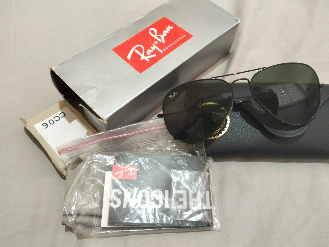 RAYBAN SUNGLASSES (Category: Sunglasses & Eyewear) located in Caloocan City. Submitted by rarebunny_3b832a (Listing ID 1460093300, Image 3). Description: .