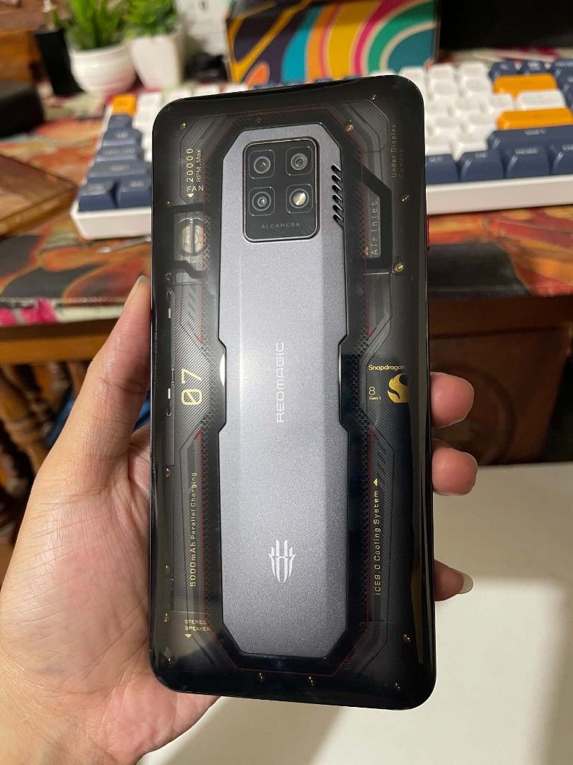 Red Magic 7s Pro(Supernova) (Category: Android Others) located in Manila. Submitted by joseph2251 (Listing ID 1459671428, Image 1). Description: Selling My RedMagic 7s Pro/ RUSH SALE flagship price tag(36k original price) Specs & Condition: • Storage/RAM: 512GB ROM / 16GB RAM • Age: 1 Year Old • Condition: Excellent, minimal scratches (PM for more photos), • Performance: Active cooling fan works perfectly, battery health is great. • Included: Ori