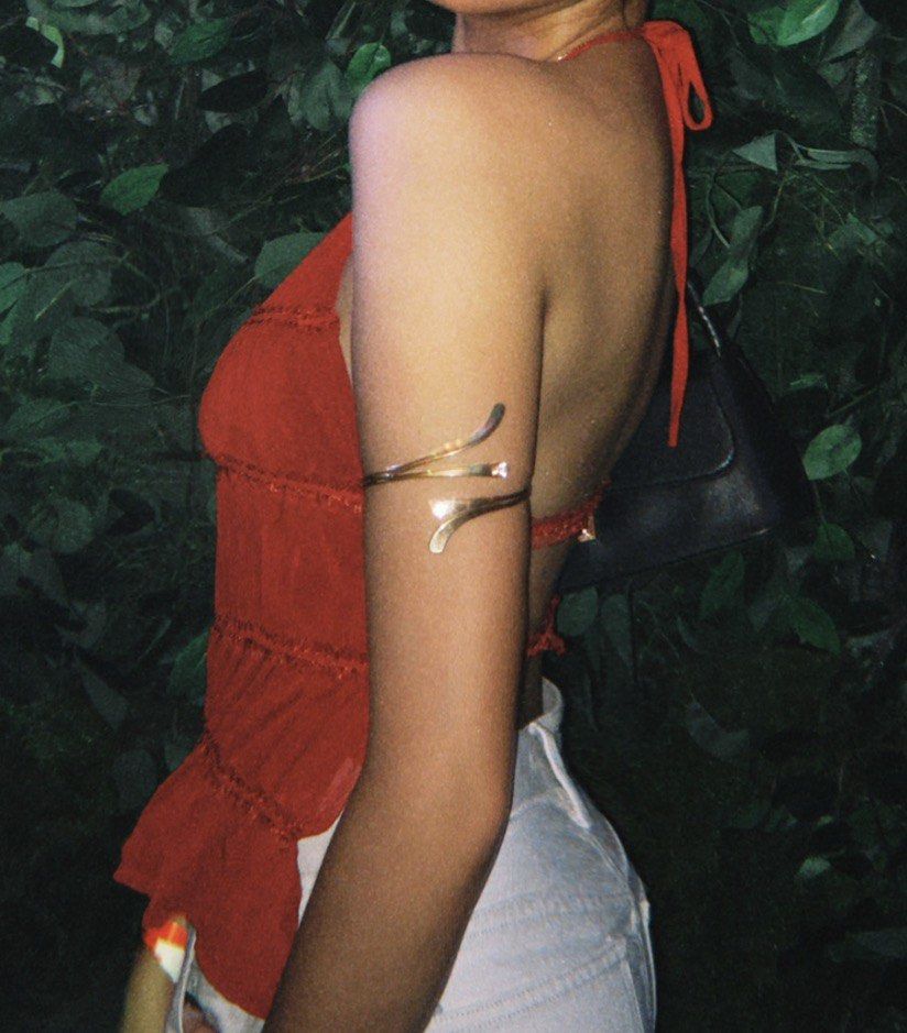 Red Ruched Halter Backless Top(og price: 300) (Category: Others Tops) located in Caloocan City. Submitted by lysomuch (Listing ID 1460086977, Image 2). Description: .