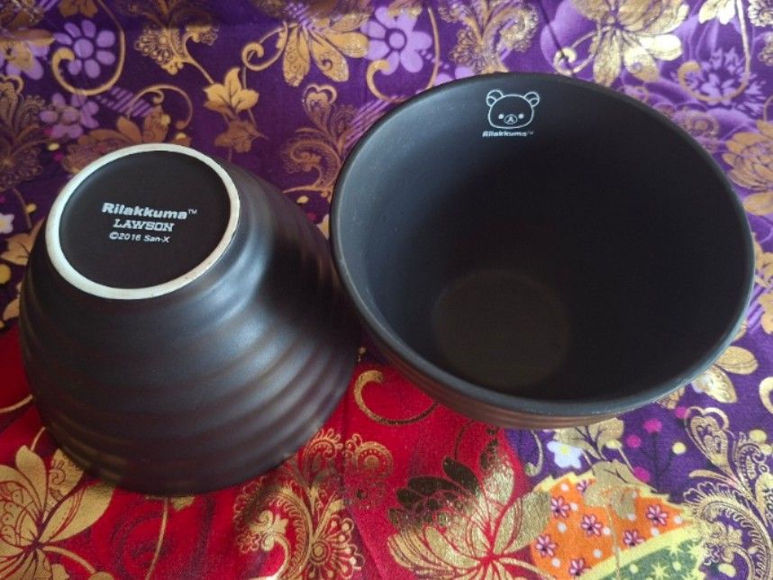 Rilakkuma Black rice bowls (Category: Dinnerware & Cutlery) located in Consolacion. Submitted by luxekerei (Listing ID 1457388938, Image 2). Description: .