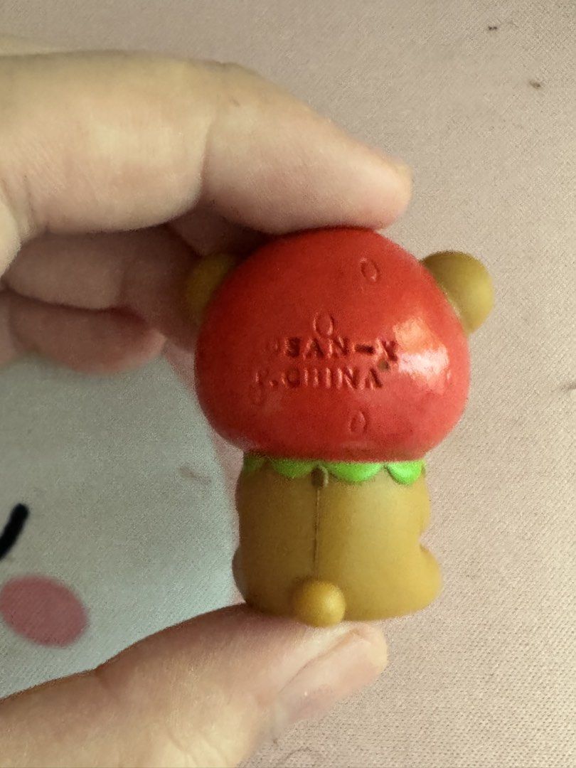 Rilakkuma Mini Figurine with markings (Category: Designer & Blind Box Toys) located in Quezon City. Submitted by matchaislove (Listing ID 1459944002, Image 2). Description: wysiwyg.