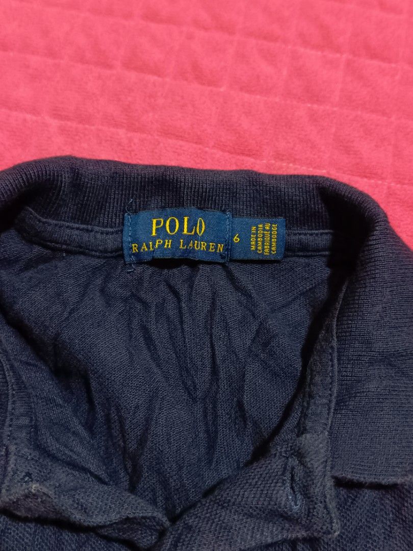 RL/ Ralph Lauren For kids (Category: Babies & Kids Fashion) located in Davao. Submitted by karlito. (Listing ID 1460036179, Image 3). Description: Width 14 Length Front: 19 Back: 20 Excellent condition Color rate 9.5.
