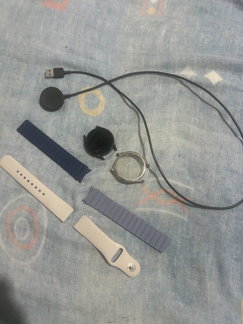 Samsung Galaxy Watch 4 (Category: Wearables & Smart Watches) located in Dasmarinas. Submitted by gelophyie (Listing ID 1460000410, Image 2). Description: Samsung Galaxy Watch 4 (Negotiable) ✨ Features: • Stylish and lightweight design • Fitness & health tracking • Heart rate monitoring • Sleep tracking • Step & activity tracking • Notifications for calls, texts, and apps • Multiple watch faces • Compatible with Android phones • Durable and great 