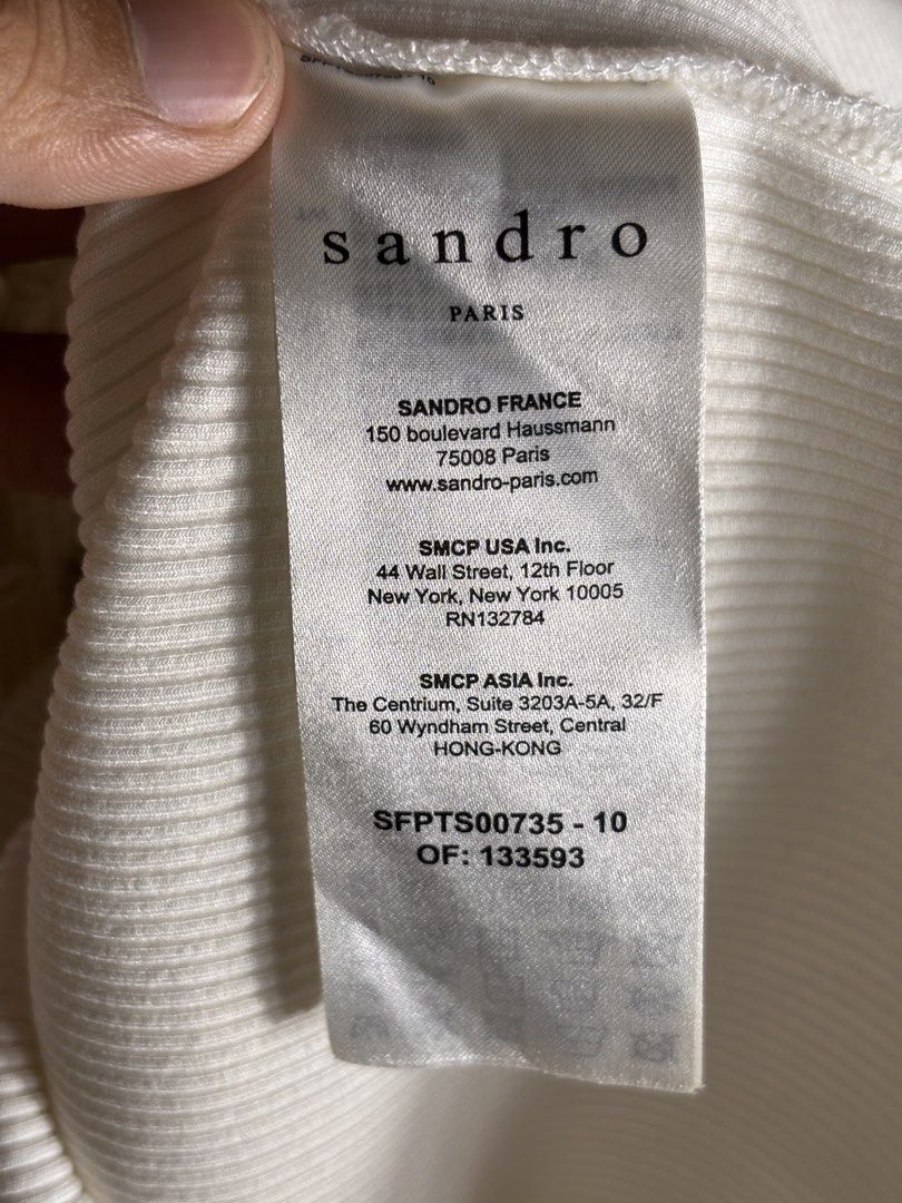 Sandro Knit Long Sleeve (Category: Longsleeves) located in Manila. Submitted by earlylifecrisis3 (Listing ID 1459903591, Image 3). Description: Sz 2 Condition 9/10 Measure it by inch Width: 15 Length: 22.5 Shoulder: 12 Sleeve:23.5 Bust: 13.5 Hem: 14 •Refund / Returns not allowed allowed •Please do check the dimensions size on labels sometimes are not accurate on the sizing •Ask me before purchasing.