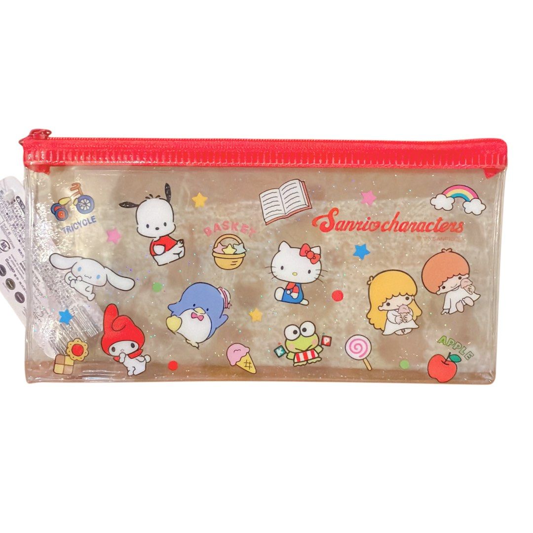 Sanrio Character Clear Zipper Pouches (Category: Other Accessories) located in Manila. Submitted by wondermoma.ph (Listing ID 1459999414, Image 3). Description: Add some Sanrio cuteness to your everyday organization! These stylish clear zipper pouches feature adorable character prints and colorful designs, making it easy to see and organize your essentials. ✨ Available Designs: * 🩷 My Melody & Kuromi * 🌈 Sanrio Characters * 🛁 Sanrio Character 