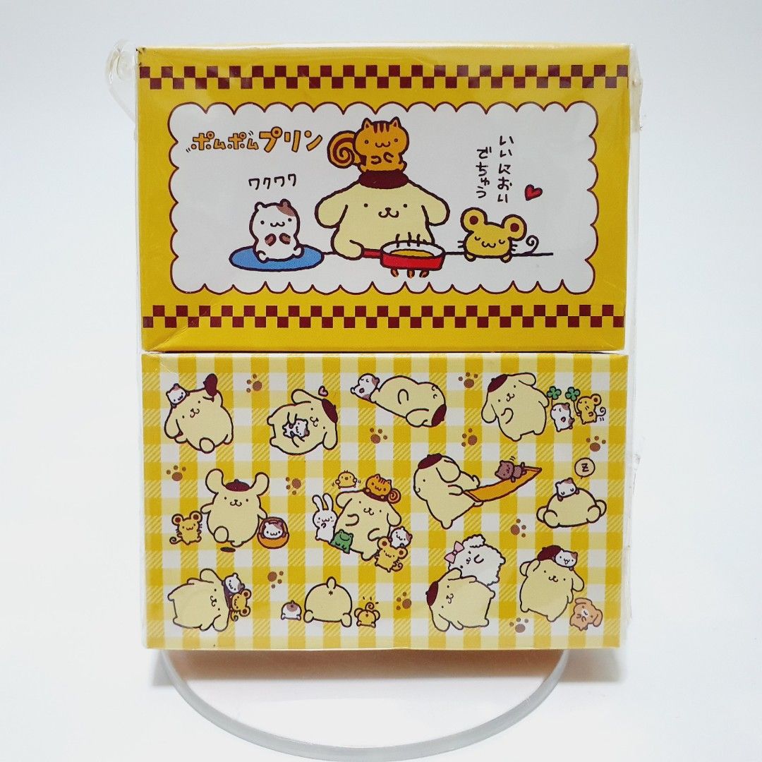 Sanrio Original Memo and Sticker Set Pompompurin (Category: Character Goods) located in Taytay. Submitted by kyo.mono (Listing ID 1460066422, Image 1). Description: 💟Follow us on IG: kyo.mono for faster replies TikTok: kyo.mono_ for videos and review Brand new and sealed Auth from Japan Actual photo posted.
