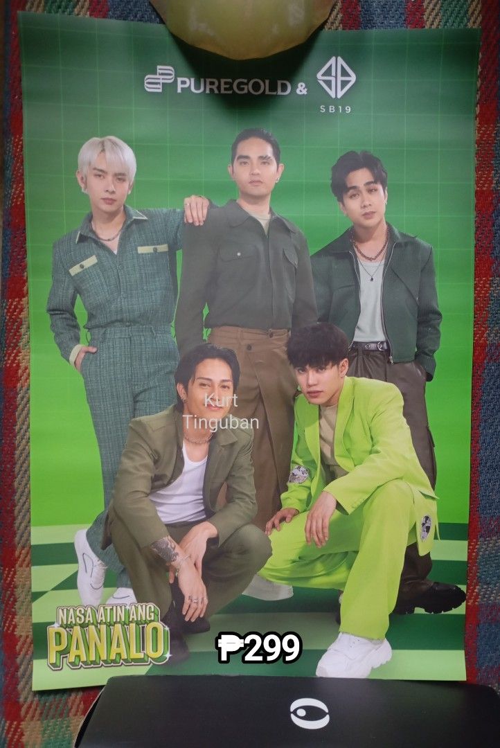 SB19 X Puregold Official Poster (Category: Art & Prints) located in Manila. Submitted by kurttinguban (Listing ID 1460103096, Image 1). Description: already onhand, official poster + freebies loc: pandacan / santa ana / paco manila 📦 mod: jnt / lalamove 💸 mop: cash / gcash / maya / bank transfers.