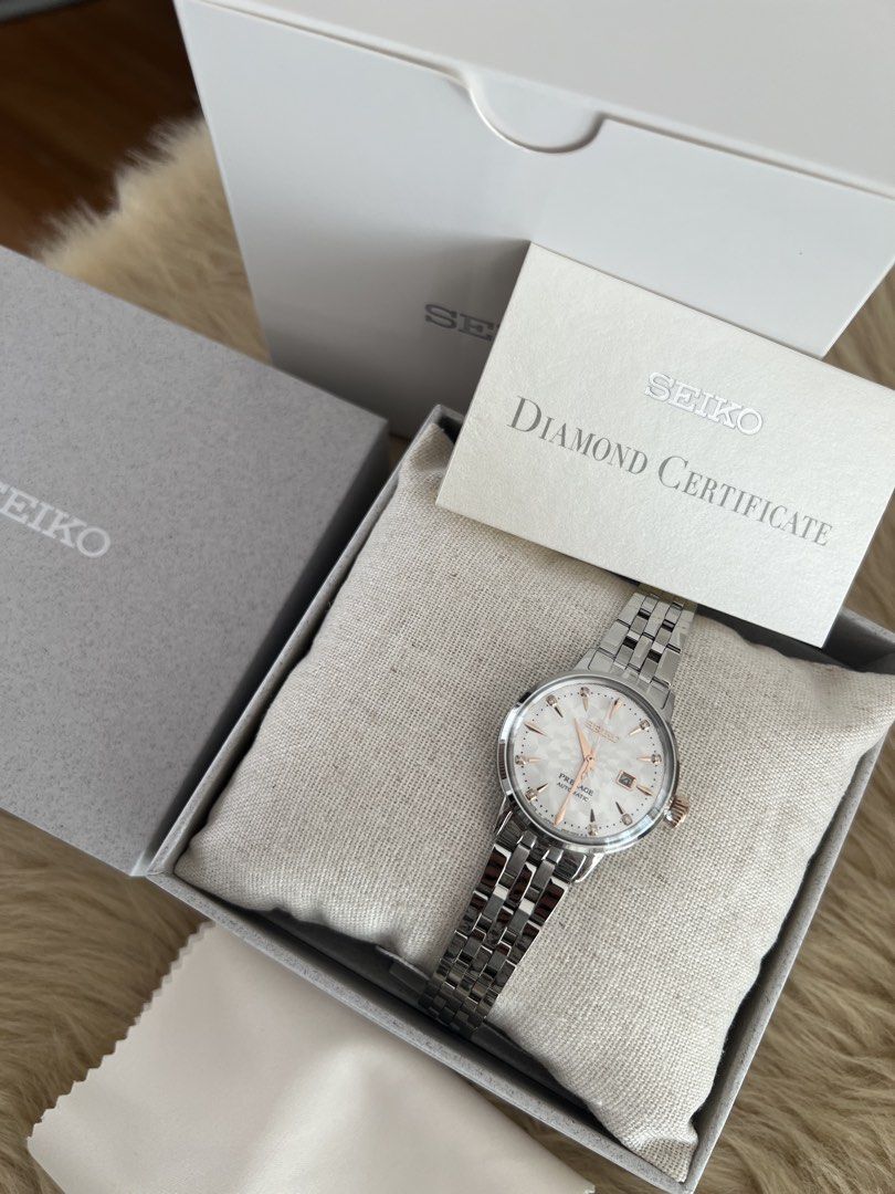 Seiko Presage (Category: Luxury Watches) located in Batangas. Submitted by misskorea16 (Listing ID 1460011590, Image 1). Description: Like new condition Used only once Bought at 41k .