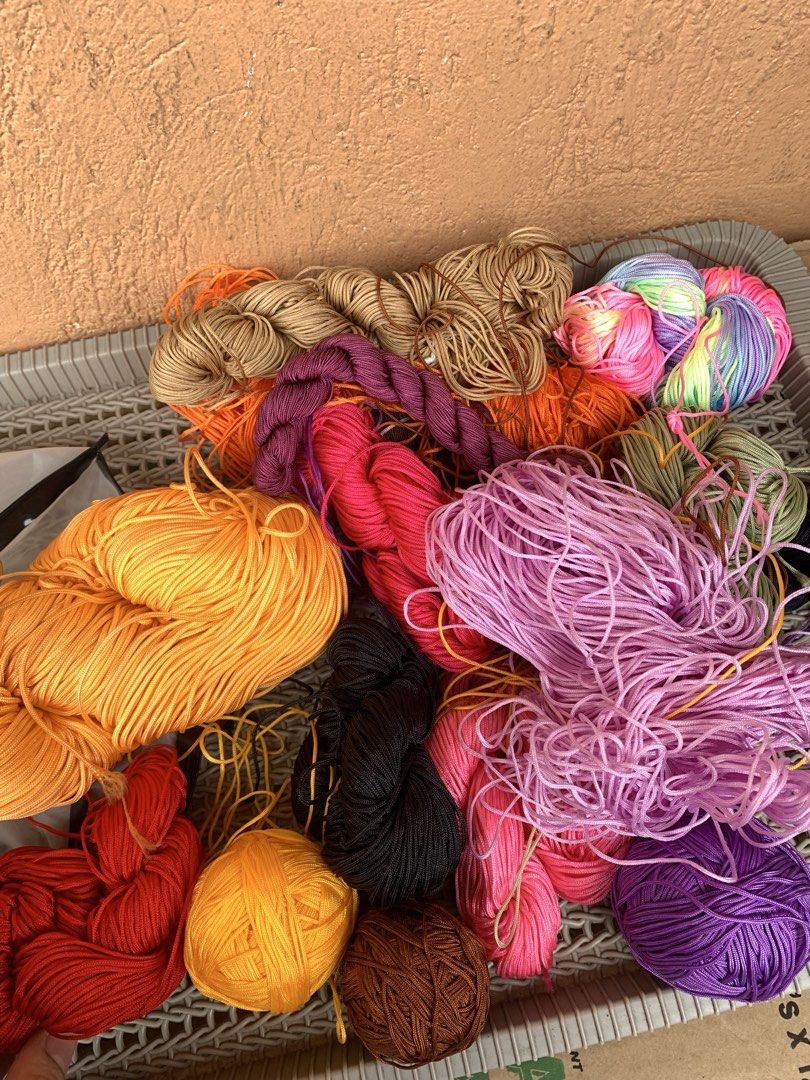 Set of thick Yarn (Category: Handmade Craft) located in Manila. Submitted by macks_toys (Listing ID 1460019579, Image 3). Description: 📌 You may send DM for your inquiries. ✨KINDLY CHECK EACH DETAILS✨ 🔳 From Japan/UK Surplus items 🔳 Good quality yarns 🔳 Manage your expectations since it’s preloved and from Surplus Items 🔳 WYSIWYG ✨ Thank you! ✨.