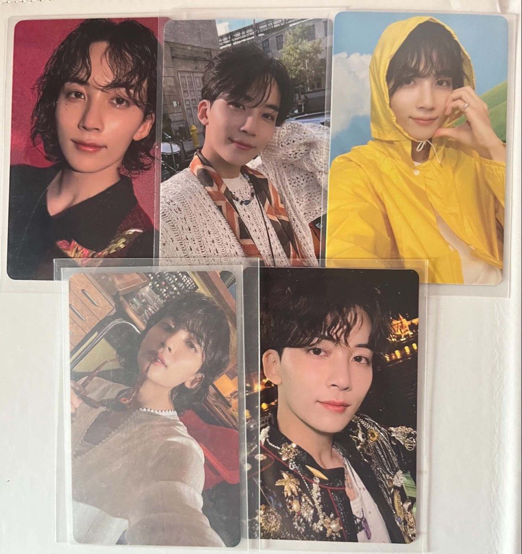 Seventeen Jeonghan Heaven PC Set (Category: K-Wave Merchandise) located in Cebu City. Submitted by riyaaaaa_ (Listing ID 1459925374, Image 1). Description: PHP 1000 Set PAYO / 1100 dop with nrdp Onhand, can ship the next day X sensi , good condi MOD : JNT Loc : Cebu DM to claim!.