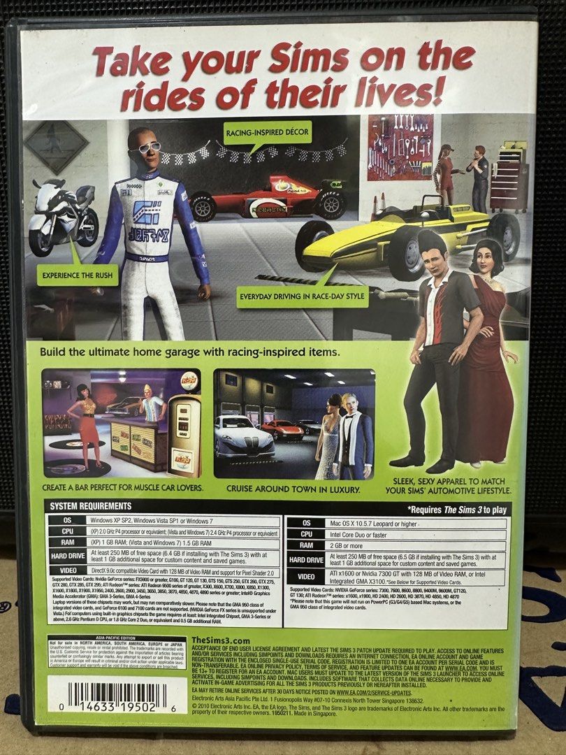 Sims 3 Fast Lane Stuff (Category: Others) located in San Juan City. Submitted by abdul199x (Listing ID 1459971613, Image 2). Description: Mode of payment: Gcash/ Bank transfer Mode of delivery: LBC/JNT/Lalamove (Shipping fee will be shoulder by the buyer) Location: West Crame, San Juan.