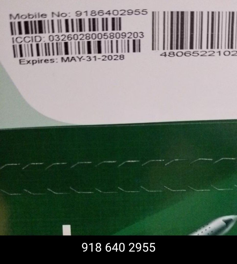 Smart Special Number 0918 Prefix (Category: Sim Cards) located in Rizal. Submitted by reese511 (Listing ID 1453920640, Image 3). Description: 350ph Each Expire March 31 2027 3pcs available Lastprice Posted.