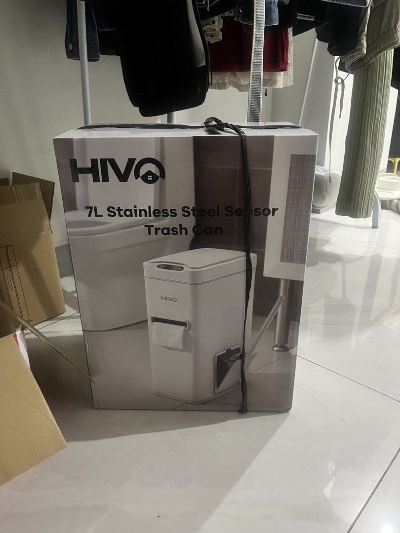 SMART Trash Can 7L Stainless Stell (Category: Home Improvement Tools & Accessories) located in Paranaque City. Submitted by lalalavae (Listing ID 1459974784, Image 1). Description: UNOPENED BRAND NEW From raffle.