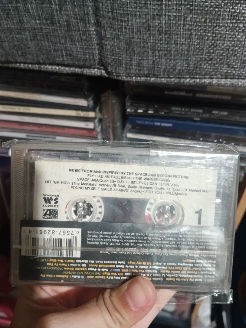 Space James Soundtrack Cassette Tape (Category: CDs & DVDs) located in Calamba. Submitted by ikea1509 (Listing ID 1460008079, Image 2). Description: mint condition -last price posted.