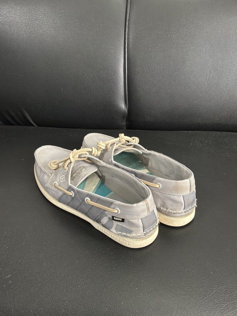 Sperry Top-Sider Bionic Boat Shoes (Category: Casual Shoes) located in Quezon City. Submitted by kyleher (Listing ID 1460016435, Image 2). Description: - Brand: Sperry Top-Sider - Color: Grey - Style: Boat Shoes - Size: 10 .