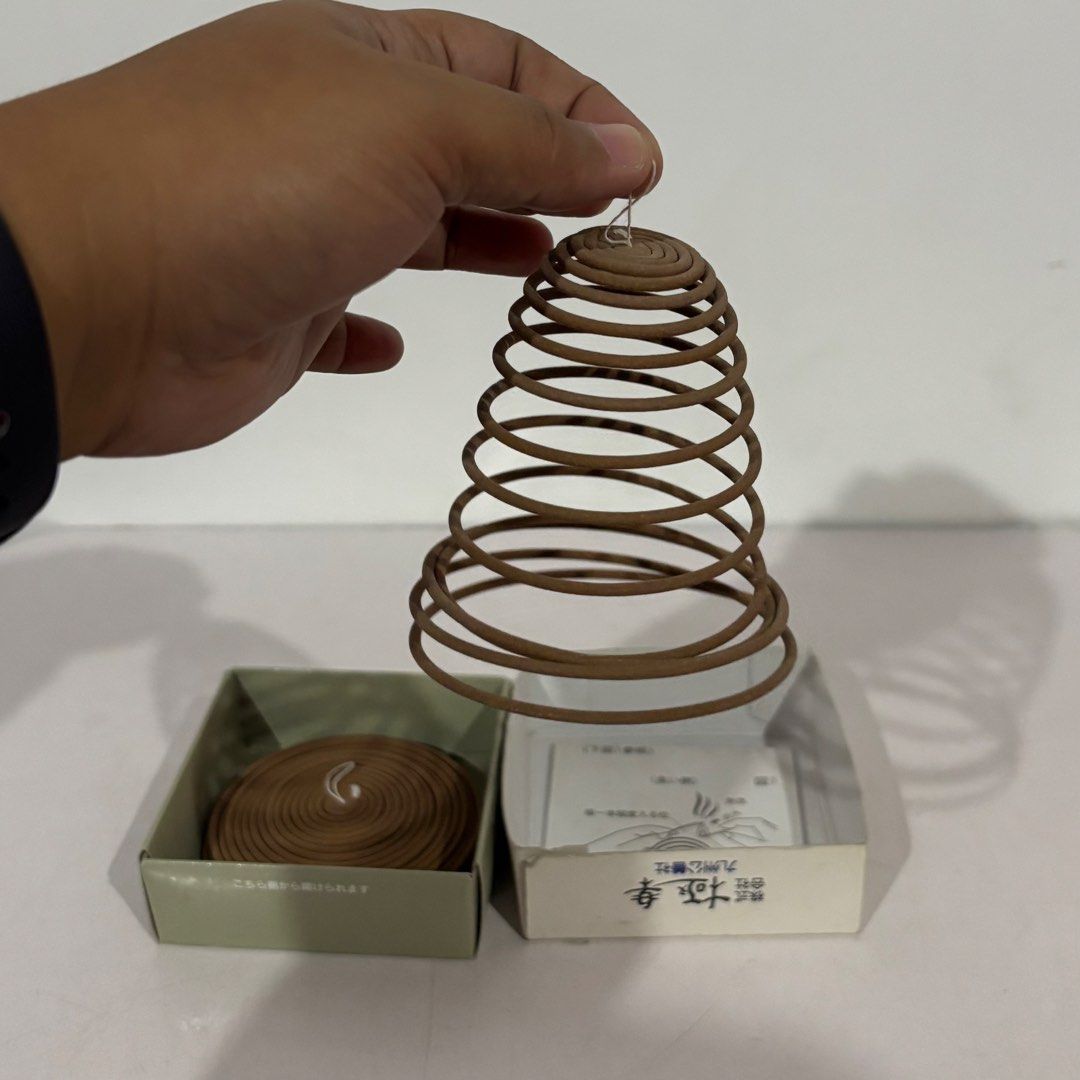 4 pcs. Spiral Coil Incense (Category: Other Home Decor) located in Cavite. Submitted by nanangonlineshop (Listing ID 1460048761, Image 2). Description: 📌 4 pcs. Spiral Coil Incense 🏷️ P180 ⚠️ POLICY: ❌ NO COD ✅ AS IS, WHERE IS ✅ FIRST PAY BASIS ✅ MINE NOW, PAY NOW ✅ 3-DAYS HOLD ONLY. UNPAID RESERVATIONS ARE VOIDED. 📍 Location: Cavite 👉 WE SHIP NATIONWIDE (LUZON, VISAYAS & MINDANAO) ✅ MOP: Bank Transfer (BPI) & GCash ✅ Shipping Courier: J&T Ex
