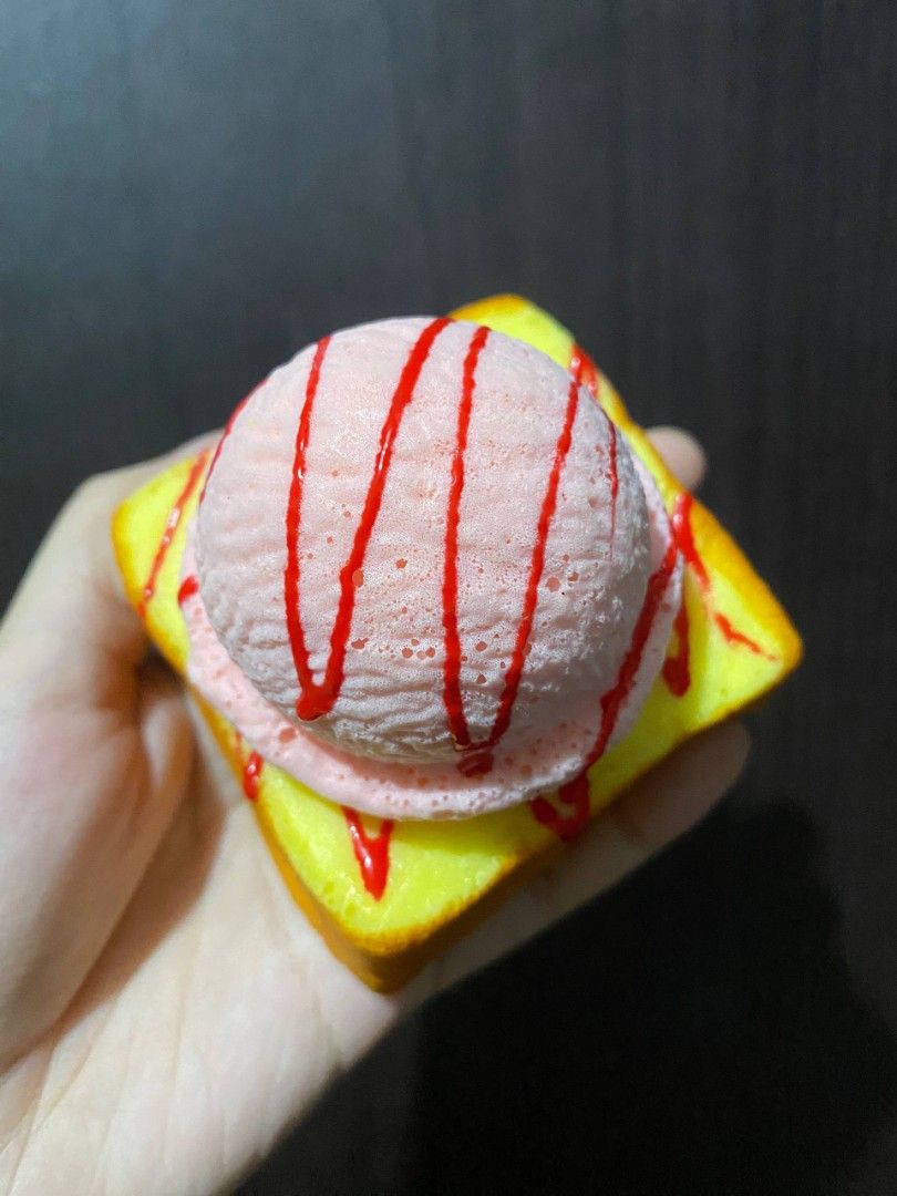 Squishy Ice Cream Bread Scented (Category: Other Stationery & Craft) located in Marikina City. Submitted by marisan.collection (Listing ID 1460049152, Image 2). Description: - Scented and slow rise - brand new in plastic packing - 5pc available ✅️ ❤️ get more than one item for discount ❤️If you have any questions feel free to PM 🧸 Thank you po!.
