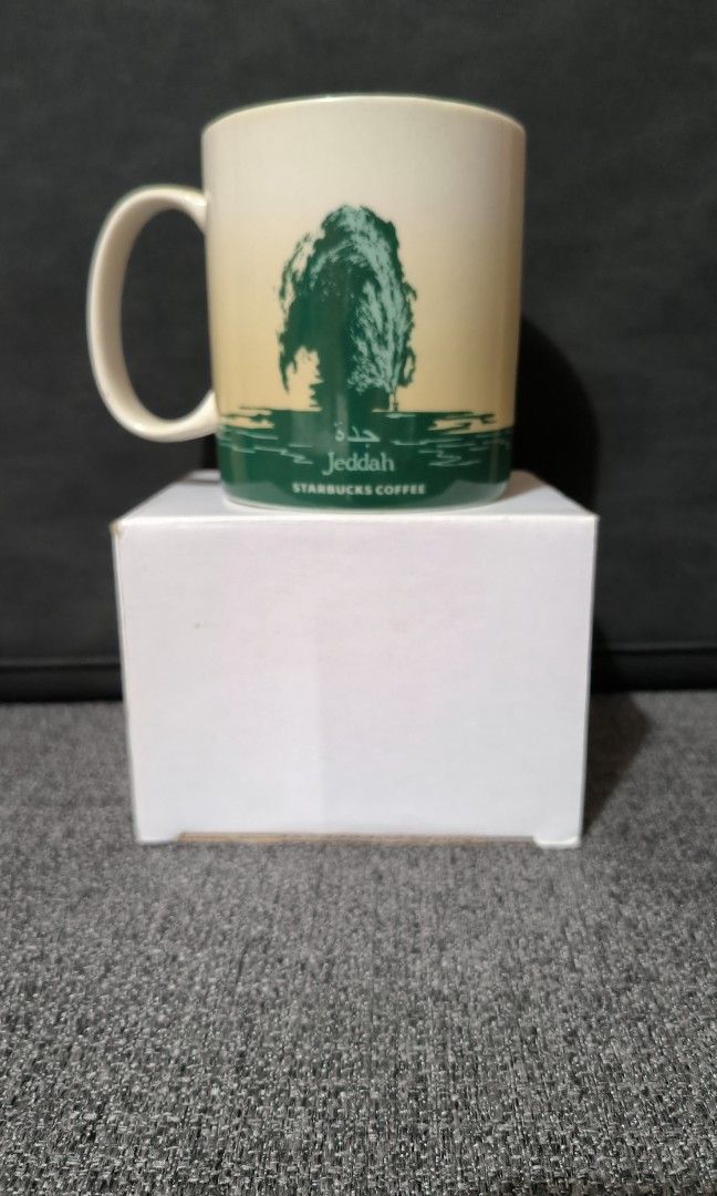 STARBUCKS MUG JEDDAH (Category: Everything Else Others) located in Bulacan. Submitted by tripledouble532 (Listing ID 1459903534, Image 2). Description: FOR SALE STARBUCKS MUG JEDDAS BRAND NEW WITH NOX AND BARCODE.