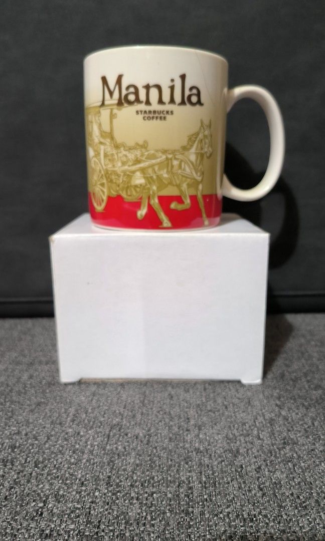 STARBUCKS MUG MANILA (Category: Other Food & Drinks) located in Bulacan. Submitted by tripledouble532 (Listing ID 1459904464, Image 1). Description: FOR SALE STARBUCKS MUG MANILA BRAND NEW.