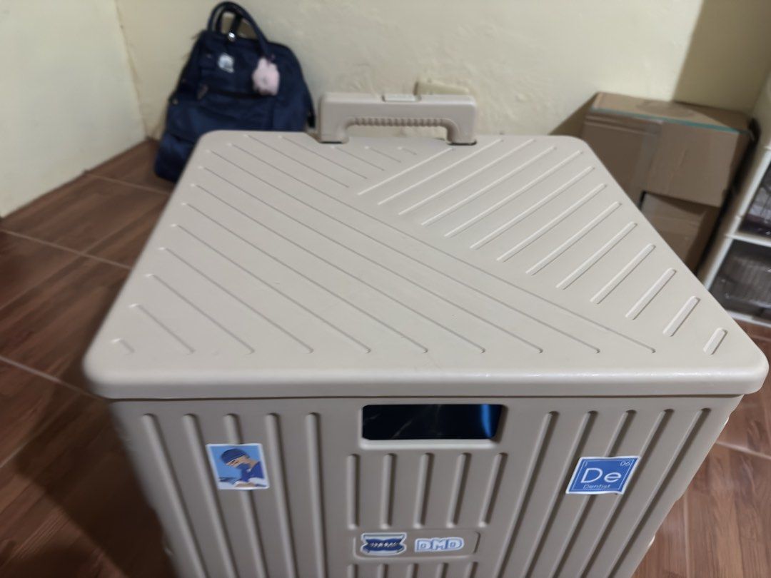 Trolley 4-Wheeled Folding Cart with Handle (Category: Other Home Appliances) located in Lipa City. Submitted by jmaranda079441 (Listing ID 1459769366, Image 2). Description: Trolley Cart for Materials. Used twice. .